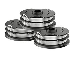 Lot de 3 bobines de fil de rechange pour tondeuse à gazon, ligne en nylon 1.6mm/27ft TLP-01 pour Parkside PRTA 20-Li A1 / B2 / C3 PRT300 PRT550 - Product Image 1
