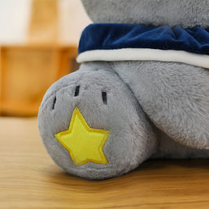 צעצוע קטיפה חדש ומבוקש בצורת חתול ענן, רך במיוחד, בצבע אפור, בובת חיות פרוותית, צעצוע לילדים, חמוד ואיכותי, צעצוע חיות מחמד לילדים - Product Image 6