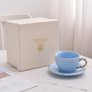 Royal Style Handmade Tea <b>Cup</b> and Saucer New Design Coffee <b>Cups</b> <b>Set</b> - Product Image 5