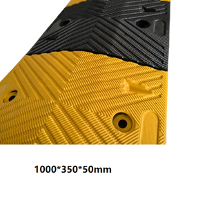โรงงานขายส่ง อุปกรณ์จราจรแบบพกพา ยางชะลอความเร็ว ขนาด 1000*350*50 มม. สำหรับงานหนัก - Product Image 2