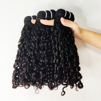 Lot de boucles en cheveux Remy vietnamiens naturels, cheveux humains, vierges, très Double Drawn, qualité 12a,