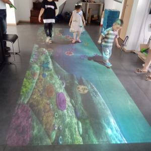 משחקי ילדים degi הקרנה אינטראקטיביים הרצפה אינטראקטיבית הוביל וידאו ריצת וידאו ריצת מצלמה חיישן dongle - Product Image 3