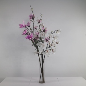 Gambo di fiori di <span class=keywords><strong>magnolia</strong></span> artificiale all'ingrosso - Product Image 6
