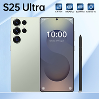 Smartphone S25 Ultra 7,3 pouces 48MP & 108MP 5G, batterie de 8800 mAh, écran HD, résolution d'écran HD, connectivité 3G/4G - Version mondiale