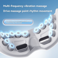 2025 nouvelle usine électrique soins des yeux masseur Vibration vapeur compresse chaude Acupoint brouillard compresse chaude atomisation masseur pour les yeux