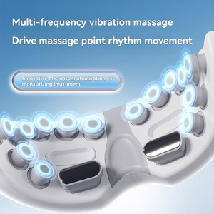 2025 Nueva fábrica masajeador eléctrico para el cuidado de los ojos vibración vapor compresa caliente acupuntura niebla compresa caliente atomización masajeador de ojos - Product Image 6