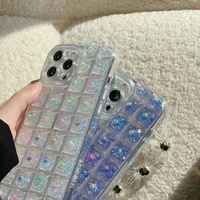 ELGZ – coque de téléphone portable à motifs de diamants de luxe pour Apple Iphone 14 Pro max