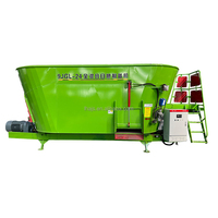 Mélangeur d'aliments TMR remorqué pour tracteur, facile à déplacer, large application, mélange parfait de foin, de concentrés et d'ensilage