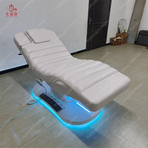 Camilla Eléctrica de Masaje Blanca de Lujo para Estética y Tratamientos Faciales en Salones de Belleza y Spas - Product Image 6