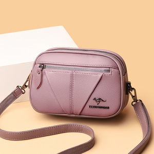 Fashion <b>Small</b> Crossbody Bag Large Capacity Shoulder Bag Soft PU Leather Women's <b>Handbag</b> Design Messenger Bag Shopping Lady Purse - Product Image 6