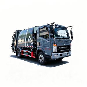 Camion benne hydraulique 6000L-8000L pour transport de déchets, couleur personnalisée, anti-fuite, garantie 1 an, vente en gros usine - Product Image 2
