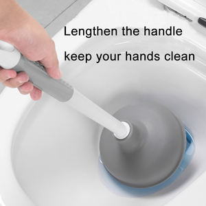 Juego <span class=keywords><strong>de</strong></span> Escobilla y Desatascador para Inodoro 4 en 1 Ecológico con Cerdas <span class=keywords><strong>de</strong></span> Nailon y Soporte para una Limpieza Profunda - Product Image 4