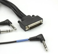 DB25 à 1/4 pouces tambour 6.35 connecteur câble audio et vidéo produit de câble d'instrument de musique