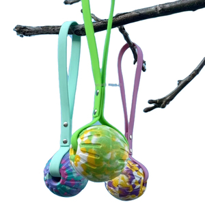 Palla Attiva Resistente per Animali Domestici, Giocattolo Ecologico per Cani e Gatti, Palla da Masticare in Gomma, Giocattolo per Fitness e Sport all'Aperto - Product Image 1