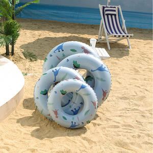 Usine En Gros Conception Chaude Tropical Piscine Gonflable Cercle Adultes Enfants Tubes gonflable bouée de bain beignet flottant anneau de natation - Product Image 3