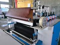 Machine de stratification de film de revêtement de rouleau de colle d'unité centrale de solvant pour le film de pp/PVC/feuille collant des panneaux plats de MDF/aluminium/WPC/PVC