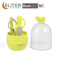 Eliter Vente en gros à prix réduit Lime à ongles pour bébé Coupe-ongles électrique Ensemble de manucure Ensemble de manucure pour bébés