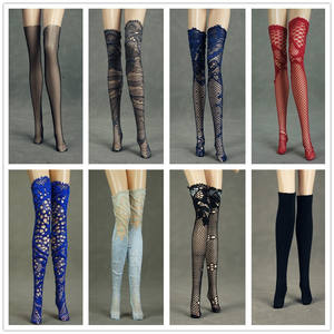 Nuovo Arrivo: Calze Elasticizzate in Pizzo da 30 cm per <span class=keywords><strong>Bambole</strong></span> BB, Scala 1/6, per Vestire <span class=keywords><strong>Bambole</strong></span> in Miniatura Fai-da-Te, Ottima Lavorazione Artigianale - Product Image 2