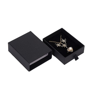 Eco-friendly New Fashion In Stock Coated Paper Jewelry Drawer Box Material Gift Box Pink Gift Coated Paper Box Special Design