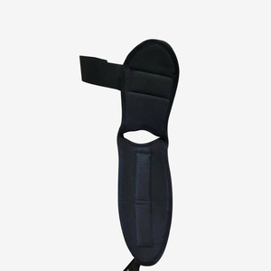 Sangle de yoga noire de 155 cm pour le fitness et les étirements, soutien de la cheville, aide à l'entraînement - Product Image 4