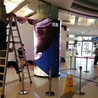 Pantalla LED Flexible Profesional para Interiores, Módulo LED Curvo X Soft para Fondo de Escenario