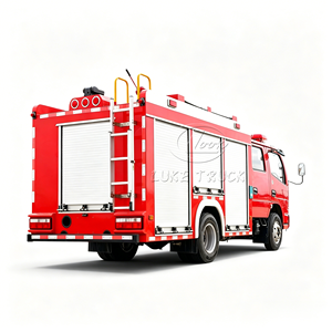 Article populaire : Mini-camion de pompiers 2m³ 4x2, petit véhicule de lutte contre les incendies pour usine et hôtel - Product Image 1