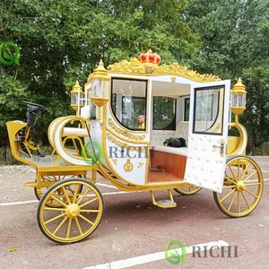 Carruaje de Princesa Eléctrico de Tamaño Real, Diseño de Ensueño, Decoración Exquisita para Parques Temáticos, Experiencia Infantil de <span class=keywords><strong>Cuento</strong></span> de Hadas - Product Image 2