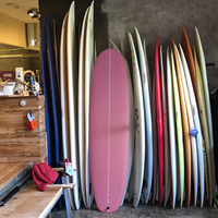 Planches de surf souples en mousse EPS moulées durables laminées à chaud imperméables avec fibre de verre pour les eaux de l'océan