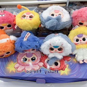 Nuovo bambino tre piccoli elfo serie elementi animali molli Push bambola ciondolo giocattoli alla moda scatola cieca ragazza giocattoli regali di natale limite - Product Image 4