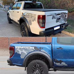 Autocollants latéraux <span class=keywords><strong>pour</strong></span> pick-up, emblème Raptor, badge en vinyle, autocollants colorés <span class=keywords><strong>pour</strong></span> Ford <span class=keywords><strong>Ranger</strong></span> Raptor 2020 2023-2026 - Product Image 3