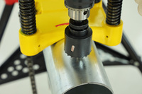 Machine à découper les tuyaux en acier Welping HC-1X 114 mm, perceuse à tuyaux industrielle robuste