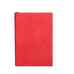 สมุดโน้ตปกแข็งสีแดง PU ขนาด A5 สำหรับจดบันทึกการประชุมในสำนักงาน - Product Image 1