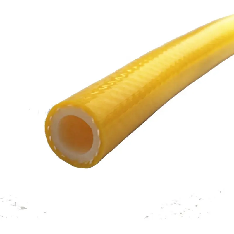 Tubo a spruzzo in PVC ad alta pressione filato intrecciato rinforzato per tubo pneumatico utensili