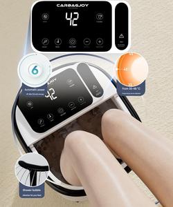 Baignoire de spa pour les pieds intelligente, <span class=keywords><strong>appareil</strong></span> de thérapie aquatique pour les pieds, masseur électrique chauffant pour les pieds avec rouleaux - Product Image 2