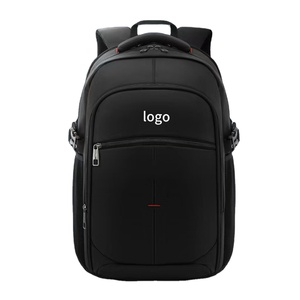 Sac à dos scolaire noir élégant et imperméable pour étudiants, sac à dos pour ordinateur portable antichoc pour garçons, sac à dos scolaire extra large, vente en gros, logo personnalisé - Product Image 1