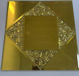 Moderne Piastrelle <span class=keywords><strong>a</strong></span> Mosaico in Vetro Specchiato Argento Autoadesive da 4mm per Decorazione Murale Interna - Product Image 6