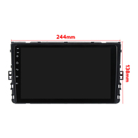 Android Autoradio für VW Golf Passat Magotan Jetta Sagitar Universal 10 Zoll GPS-Navigation Multimedia Split-Screen Armaturenbrett