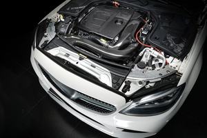 Améliorer la vitesse de conduite Système <span class=keywords><strong>d</strong></span>'admission en fibre de carbone sèche réelle pour <span class=keywords><strong>Mercedes</strong></span> Benz M264 C200/c260/c300 1.5t/2.0t <span class=keywords><strong>2019</strong></span> + tuyau <span class=keywords><strong>d</strong></span>'admission <span class=keywords><strong>d</strong></span>'air - Product Image 4