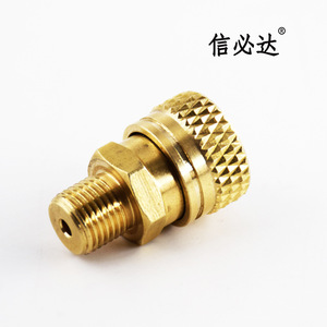 Stainless Steel Brass 8mm <b>Quick</b> Connect Female Pneumatic Coupling BSPP NPT1 8 M10x1 Gas Hose Fitting - Product Image 3