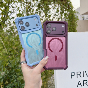 เคสกันกระแทก iPhone 18 Pro/18 Pro Max ผิวสัมผัสซาติน พร้อมวงแหวนแม่เหล็ก รองรับการชาร์จไร้สาย และยกเลนส์ป้องกัน - Product Image 6