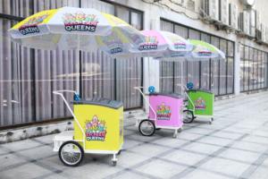 Vitrine réfrigérée multifonctionnelle à 4 roues pour hot-dogs, restauration rapide, glaces et boissons, prix d'usine, économique, usage commercial - Product Image 6