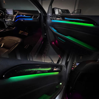 Éclairage d'ambiance pour voiture Mercedes-Benz X166 RHD ML/GL/GLE/GLS 2012-2019, LED multicolores dynamiques, amélioration décorative de l'intérieur