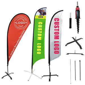 Bandera <span class=keywords><strong>de</strong></span> Pluma en Forma <span class=keywords><strong>de</strong></span> Lágrima, Bandera Promocional <span class=keywords><strong>de</strong></span> Pluma, Banderas Publicitarias Personalizadas, Bandera <span class=keywords><strong>de</strong></span> Pluma Impresa para Eventos Empresariales - Product Image 1