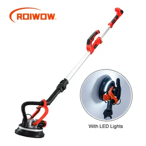 Lixadeira Drywall Elétrica 800W Lixadeira De Superfície De Parede Dustless Putty Ferramenta De Moagem Handheld Pole Lixadeira De Parede Para Venda