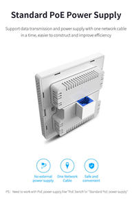 Comfast CF-E550AC 1200Mbps Punto de Acceso Wi-Fi Empotrable con Alimentación POE, Extensor Portátil Mini Amplificador de Red, Router en Stock CF-E538AC - Product Image 2