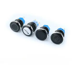 19mm Light Led Waterproof Metal Switches Button Push Button Switch