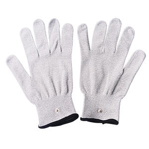 Fisioterapia a impulsi elettronici riutilizzabili massaggiatore a mano vibrante pieghevole indumento conduttivo tre misure decine guanti conduttivi - Product Image 6