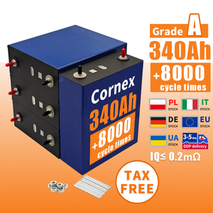 แบตเตอรี่ลิเธียมไอออนแบบแท่งปริซึม 3.2V 340Ah ยี่ห้อ Cornex 100ah 280ah 300ah 320ah 314ah สำหรับรถกอล์ฟ ชาร์จไฟได้ ใช้พลังงานแสงอาทิตย์ 3.2V 340 - Product Image 4