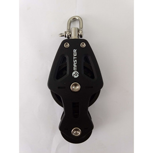 รอกล้อเดี่ยว/หมุนได้/ลูกปืนแบบขยาย รุ่น Master BP-7219F ขนาดล้อ 72 มม. ขนาดลวด 12 มม. สำหรับอุปกรณ์ทางทะเล - Product Image 2