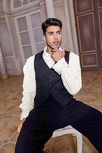 Chemise de pirate à volants gothique médiévale unisexe, costumes Echo, Halloween, Renaissance, steampunk, vampire, poète, costumes victoriens, film TV - Product Image 3